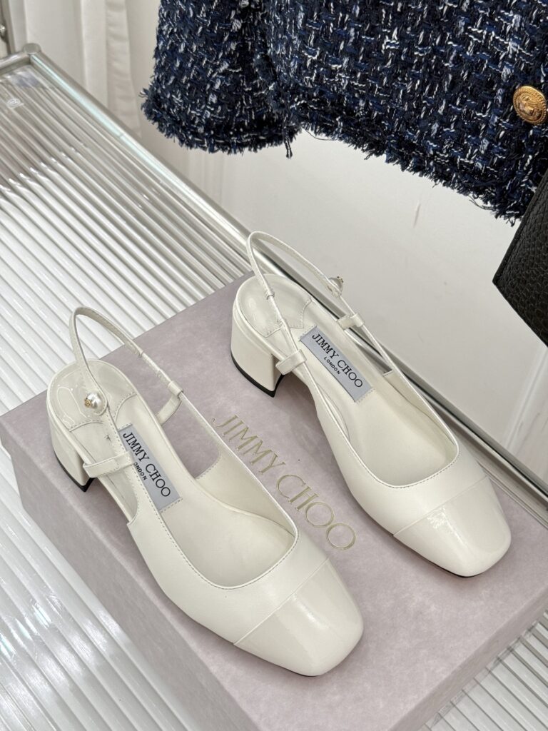 Jimmy Choo Small Heels White（35-41）