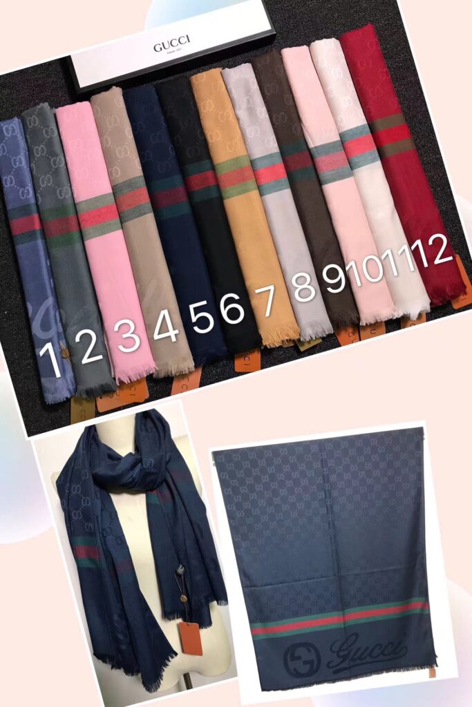 Gucci-silk scarf