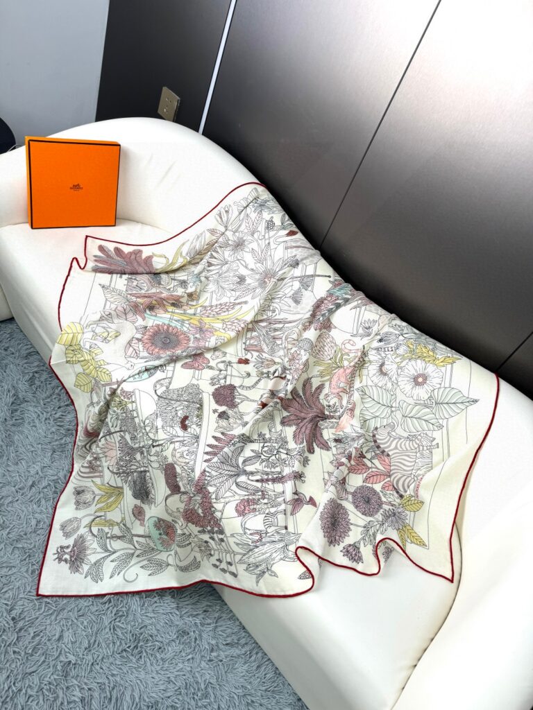 Hermès-silk scarf