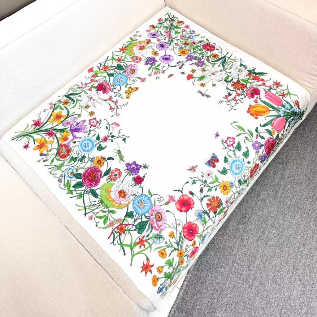 Gucci-silk scarf