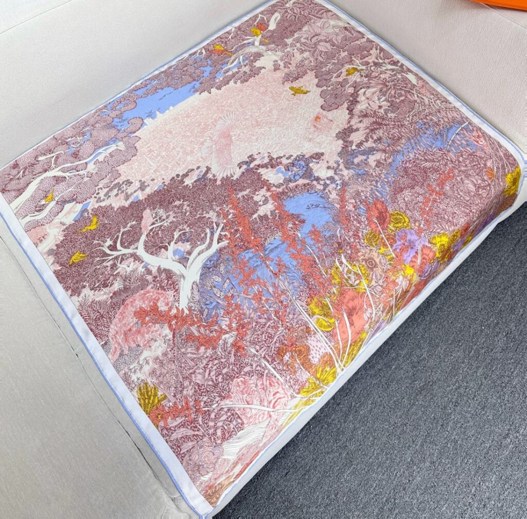 Hermès-silk scarf