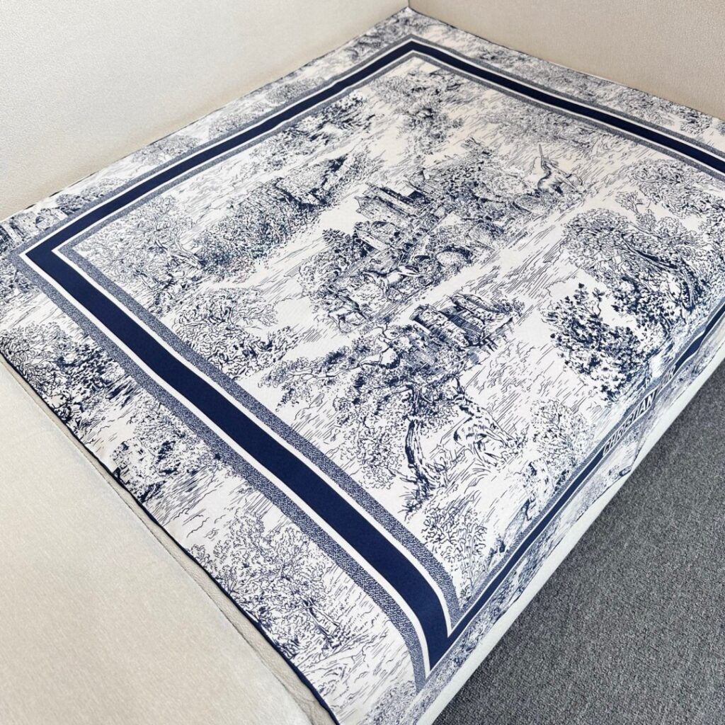 Dior-silk scarf