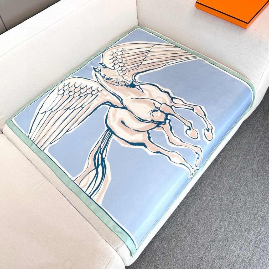 Hermès-silk scarf