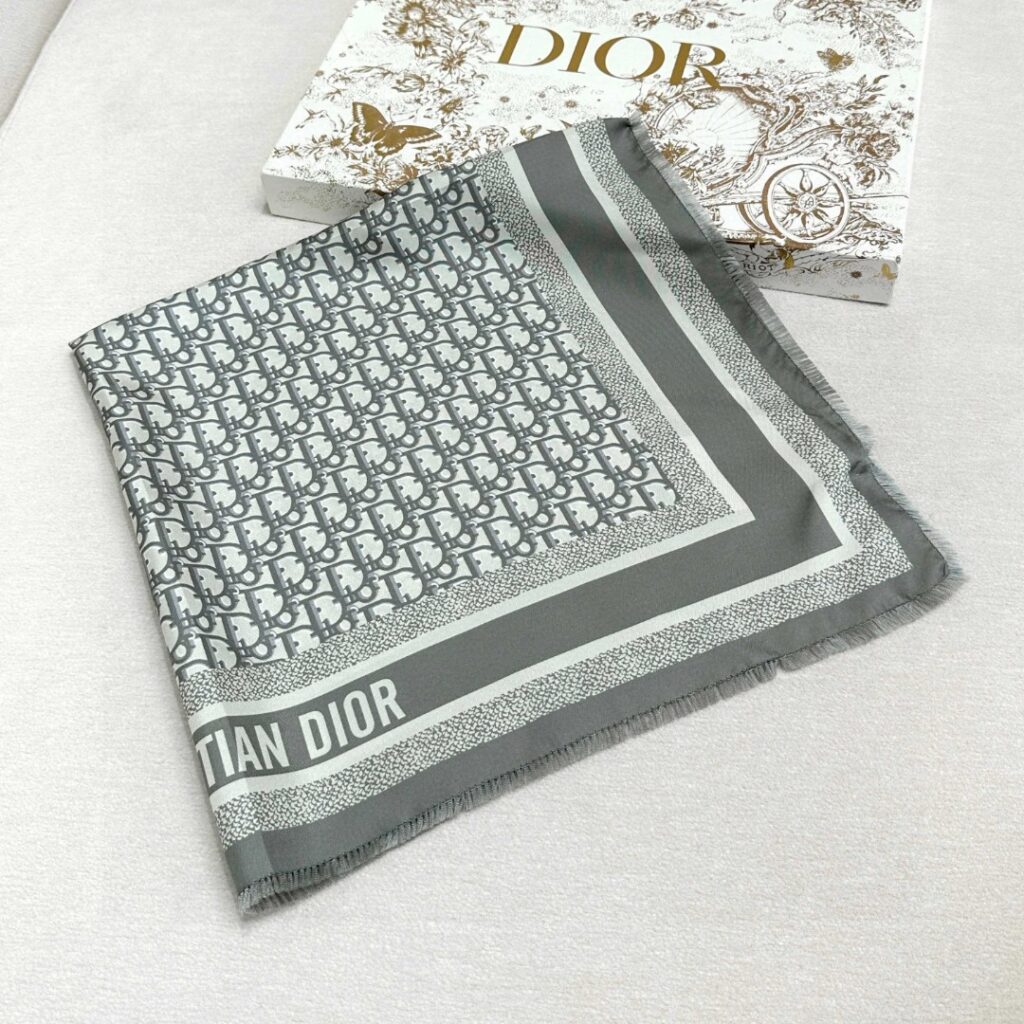 Dior-silk scarf