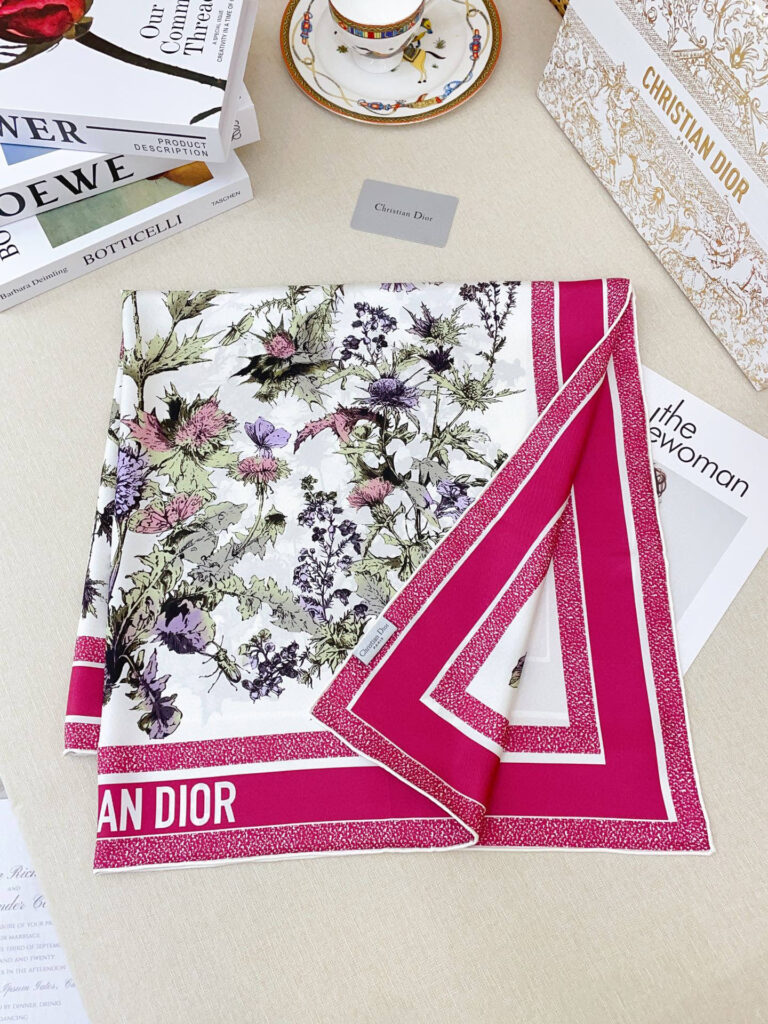 Dior-silk scarf
