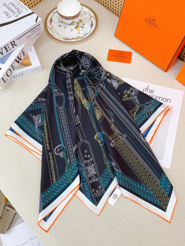 Hermès-silk scarf