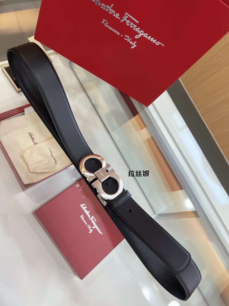 Ferragamo-Belt-Men's-Black