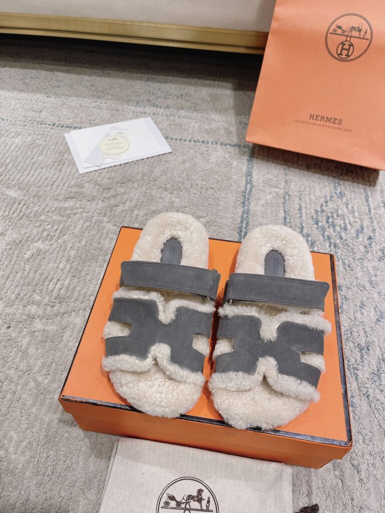 Hermes-Flats-Grey-Size35-46