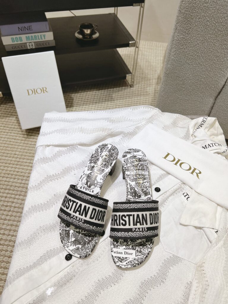 Dior-Women Sandals-Black